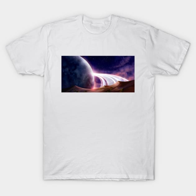 Ring of Universe T-Shirt by KucingKecil